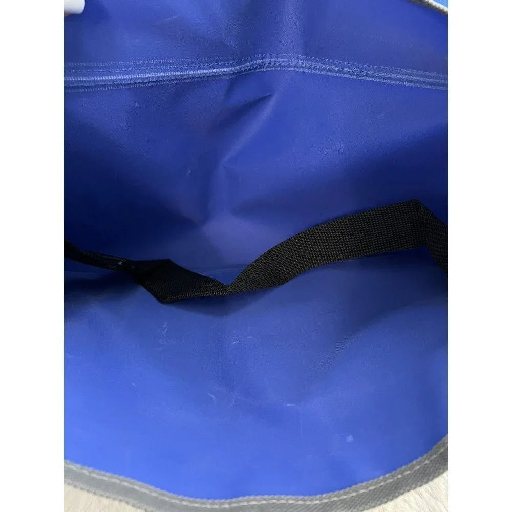 Pam Am Logo Retro Inspired Messenger Bag Nylon Blue Comic-Con